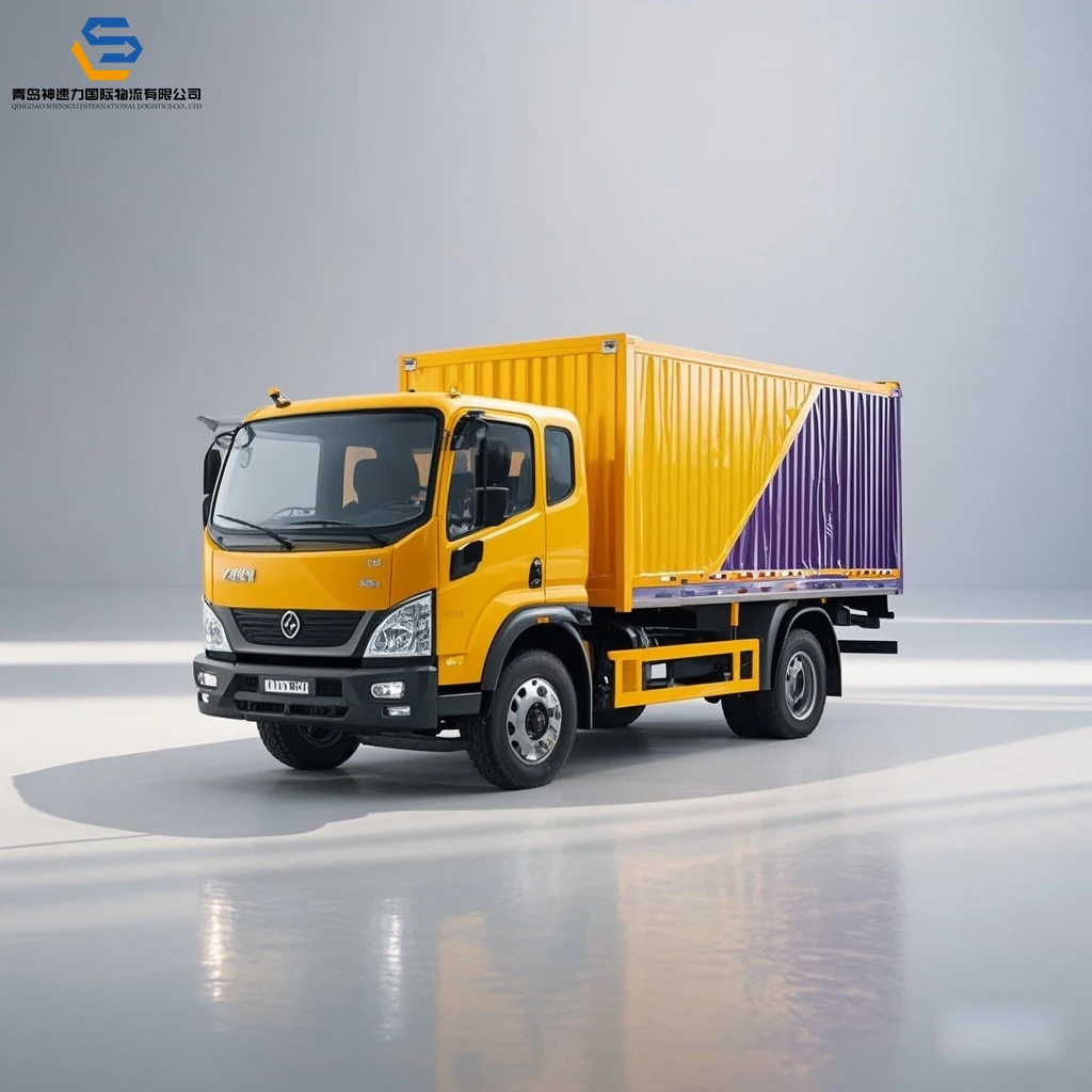 QDshensuli Warehouse Heavy Logistics Transportation Metal Container Truck logistic agent freight forwarder