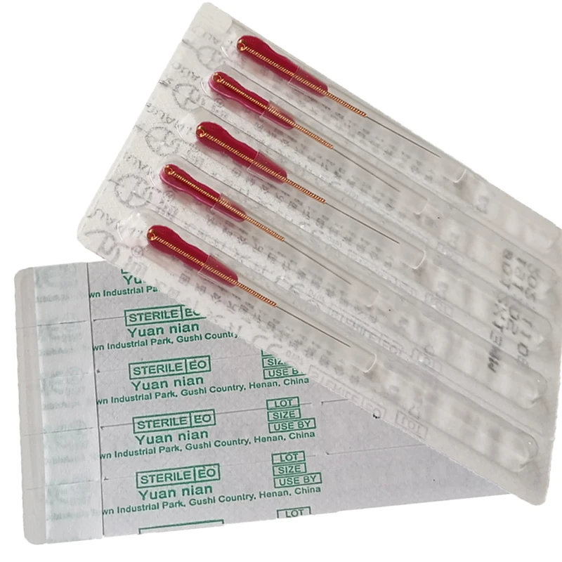 YUAN NIAN Dry Needling 100 pieces Medical Disposable Sterile Acupuncture Needles with Tube
