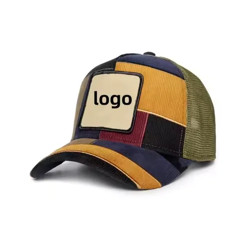 Custom Unisex The Farm Patchwork Collection Unisex Trucker Hat 6 Panel With High Quality Sport Snapback Caps For Men And Women