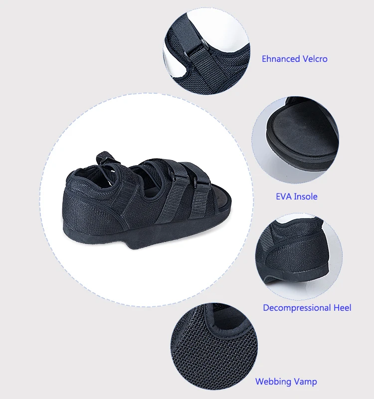Factory Directly Supply recovery Decompression orthopedic medical  children sandal Shoes for Rearfoot  with CE Approve