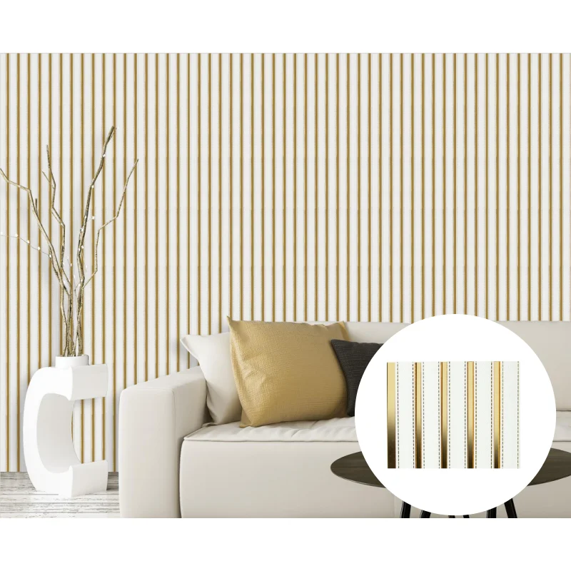 Easy Install PS Wall Panel PS Decorative Wall Panel Interior 3D Wall Panel for Christmas Renovation