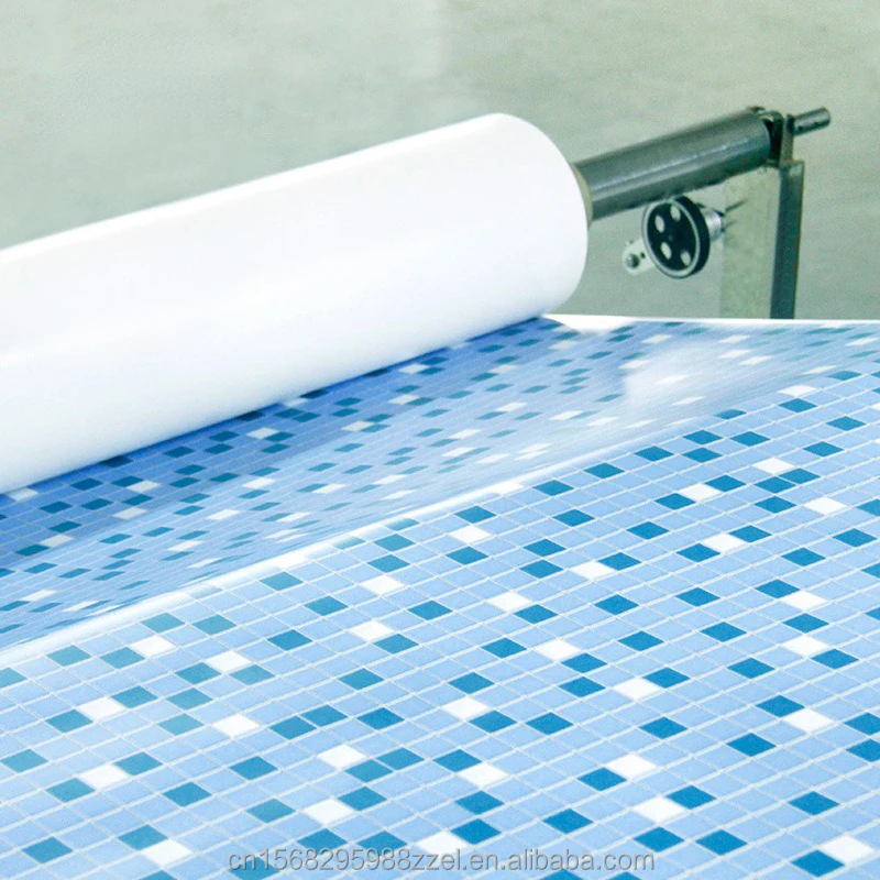 OEM pvc lining swimming pool liners  blue swimming pool Vinyl Accessories plastic pool liner Liner with Anti-UV