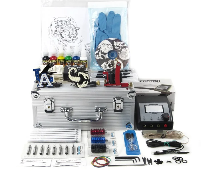 Wholesale price tattoo kits tattoo machine kit professional tattoo gun set