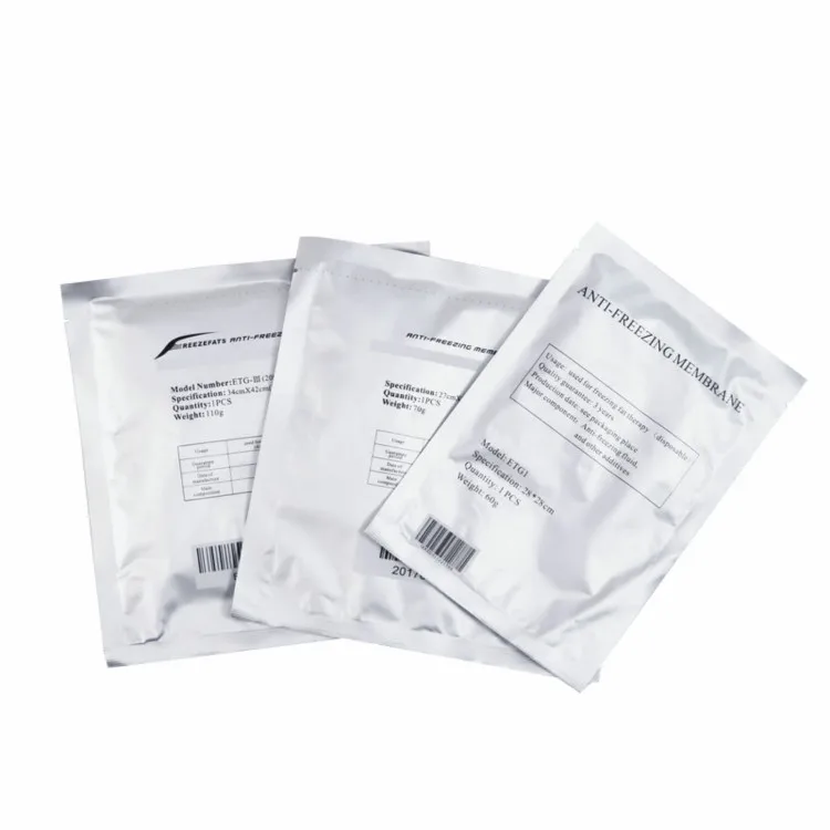 34*42 Freezefats Anti Freeze Membranes 110g Cryolipolysis Gel Pads Cryo Pad Antifreeze Membrane For Cryolipolysis