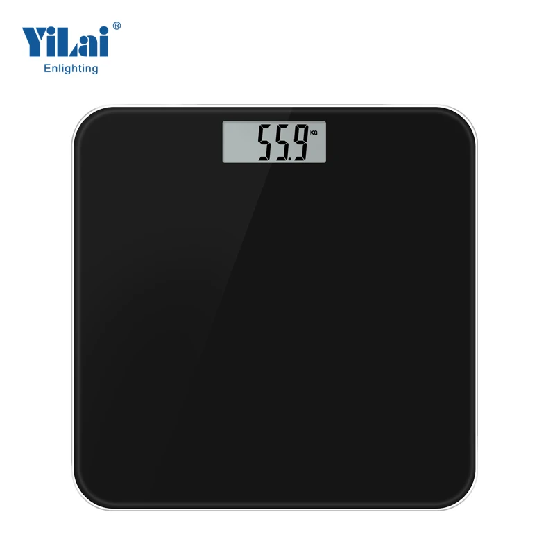 OEM/ODM 180kg Home LCD Body Digital Electronic Rechargeable Personal Accurate Weighing Scales Platform Floor Scale