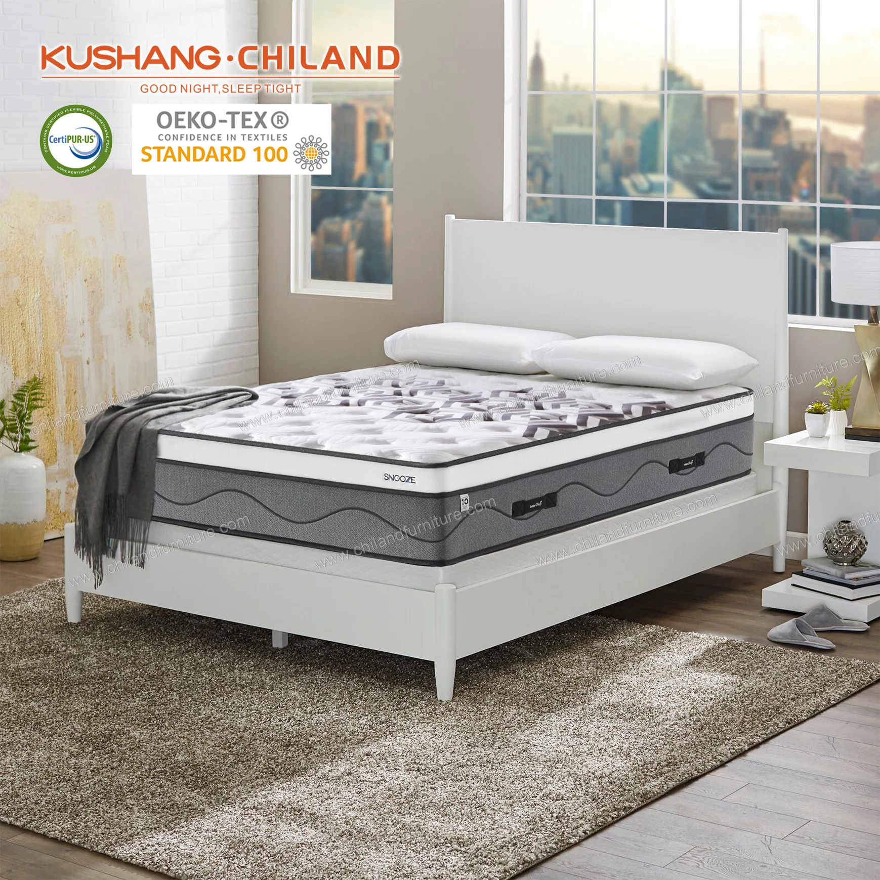 Dreamwell низкая цена новый дизайн пенопластовый матрас для сна двойной