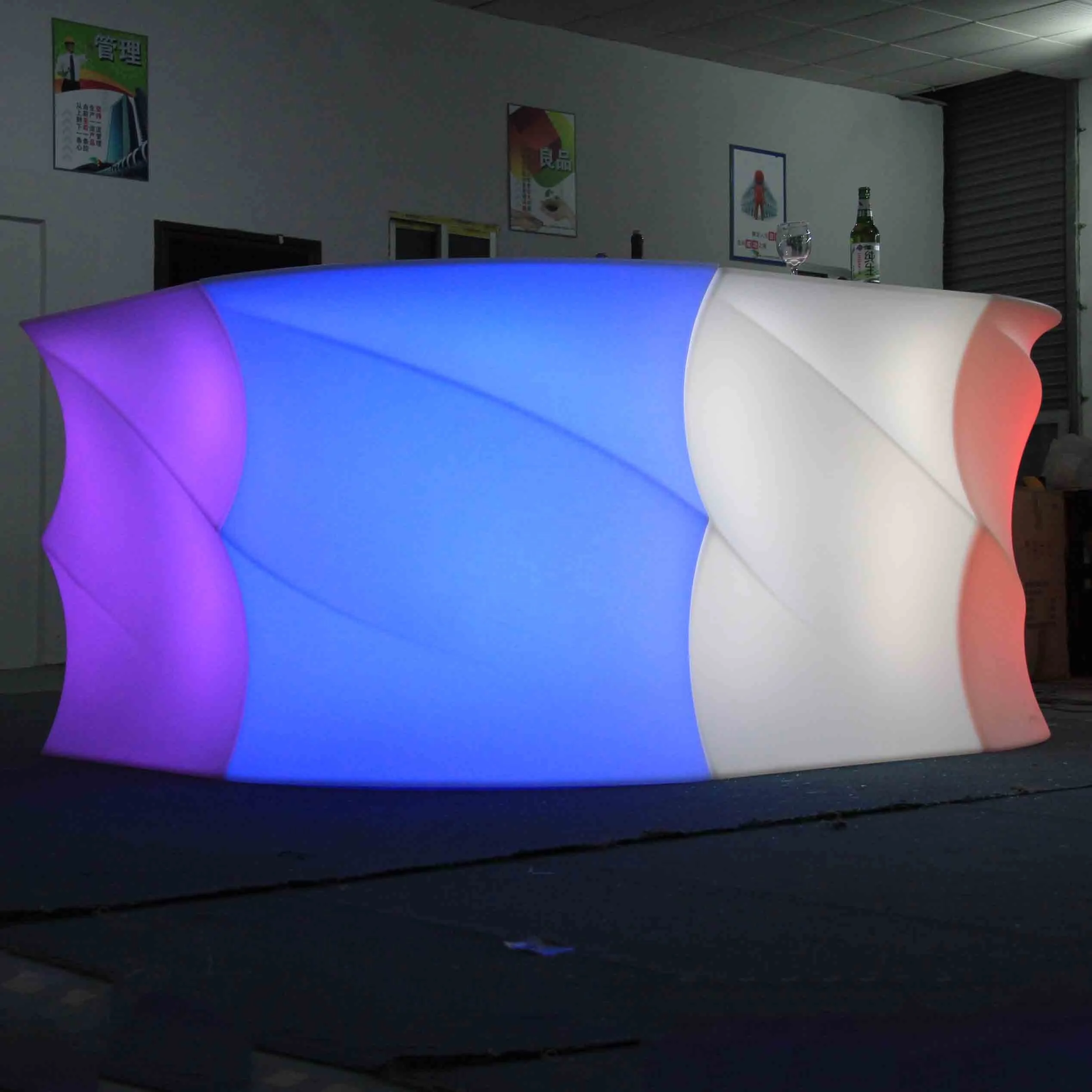 Nightclub Bar Waterproof Rechargeable Led Counter Made In China