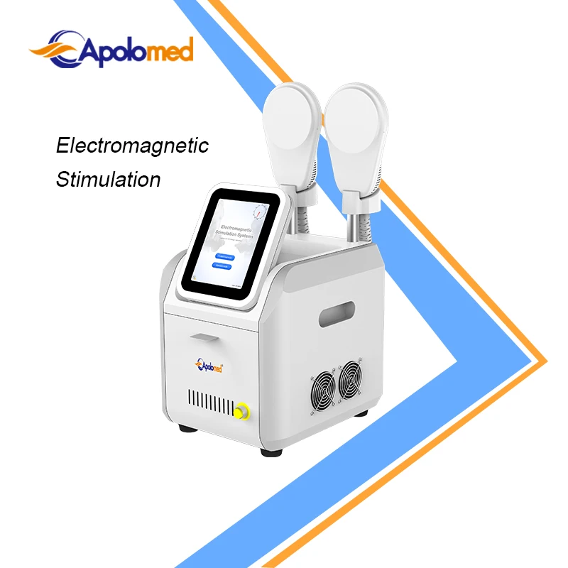 New Model 4 Handles Emslim Neo Rf Electromagnetic Ems Muscle Stimulation Weight Loss Body Sculpting Slimming Emslim Nova Machine