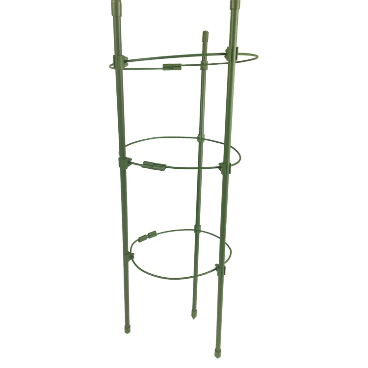 Plant Support Cages, 2 Pcs Garden Plant Stake with Adjustable Rings Tomato Cages Garden Stakes for Plants Climbing Peony Support