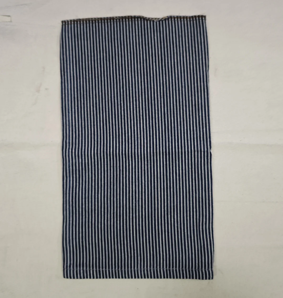 New Design 100% Cotton Checked Striped Denim Fabric And Jeans Custom Wholesale