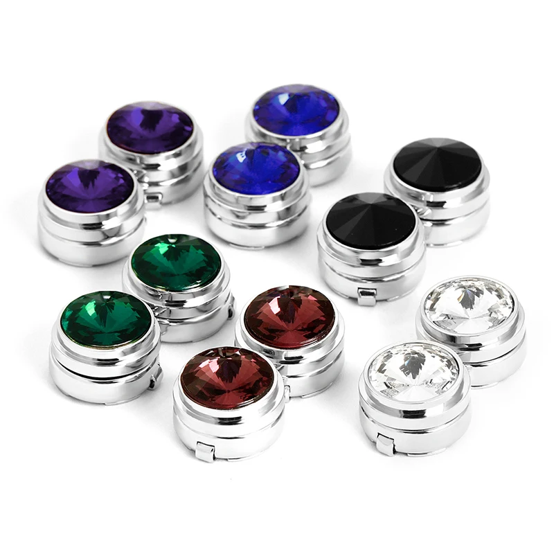 Unique design metal cufflink button
