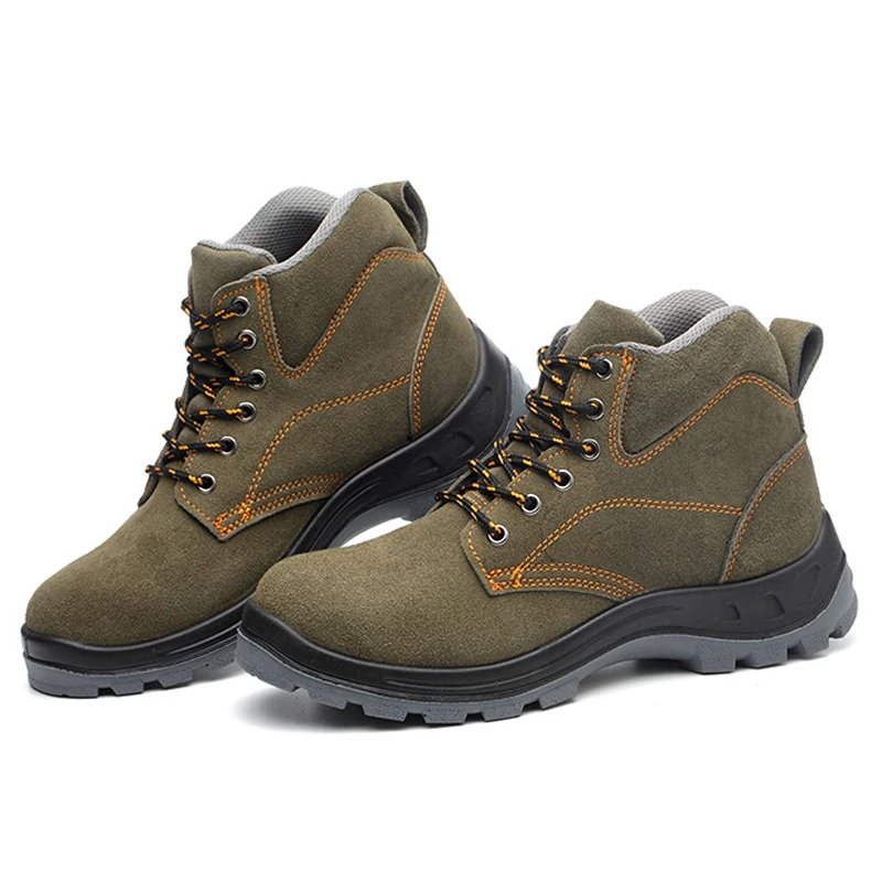 Factory Made 5.5 Men Steel Toe Mens Arita Western Work Boots
