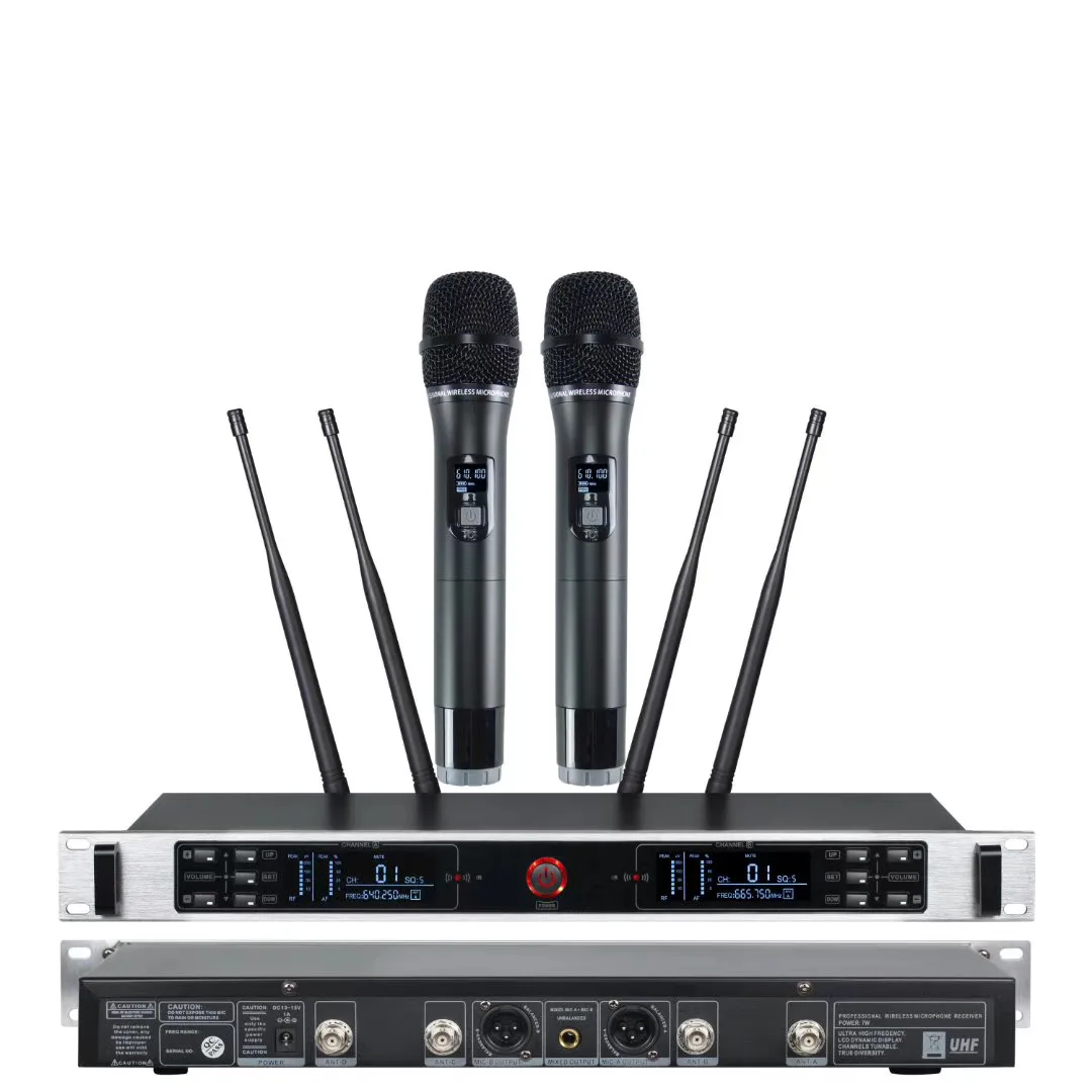 TKG 640-690MHz  UR-3000 true diversity wireless microphone professional
