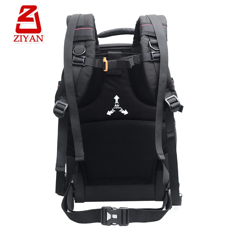 Large Capacity Camping SLR Camera Backpack Trolley Bag With Wheels