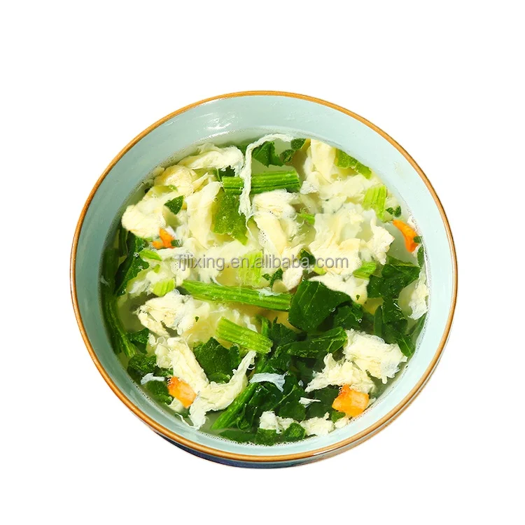 Свежий и вкусный суп из морских водорослей здоровый напиток быстрого приготовления