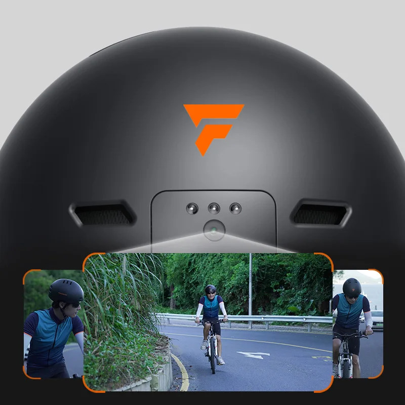 Ultralight ABS Electric Scooter Helmet for Adults for MTB Bike Bicycle and Motorcycle with 1080P HD Camera Wify APP