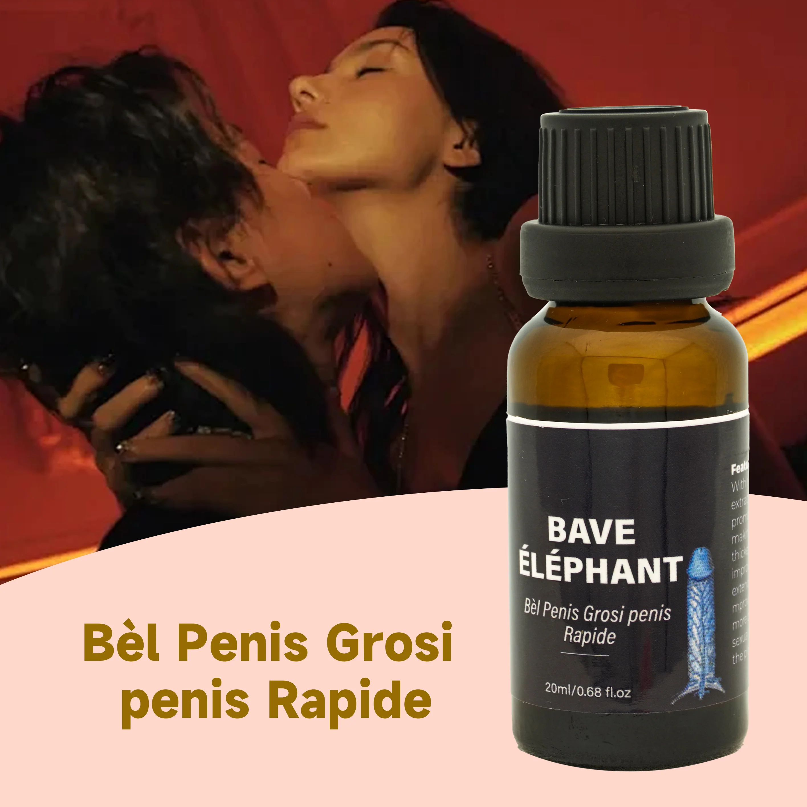 Essential Oil Cream for Penis Enlargement Sex Products for Penis Bigger Massage Oils