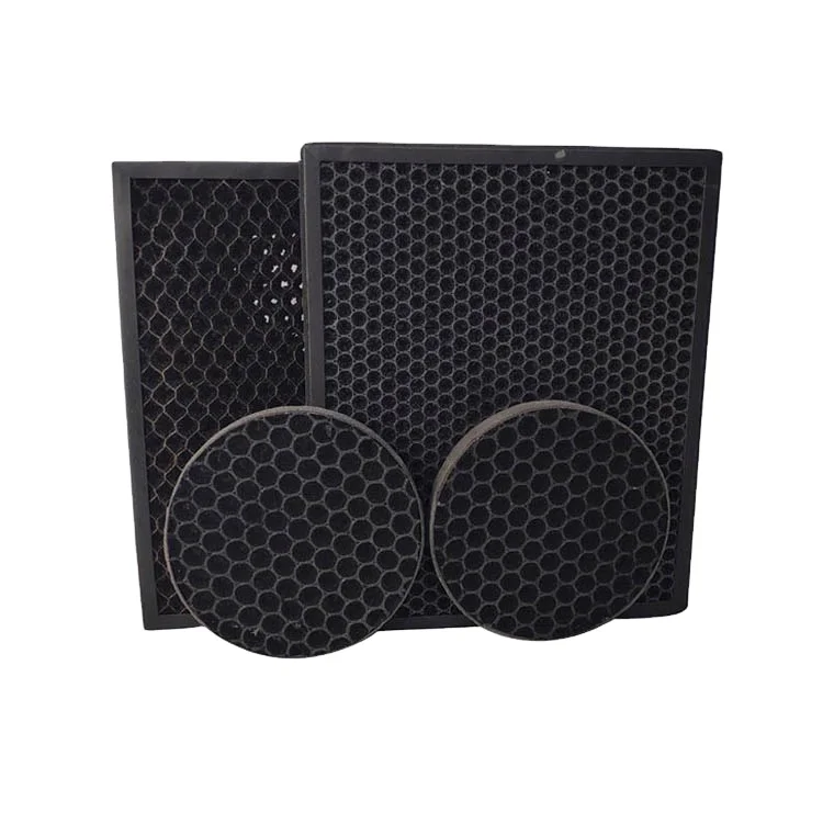 Coconut Activated Carbon filter Cardboard Frame Honeycomb odor smell removal smoke