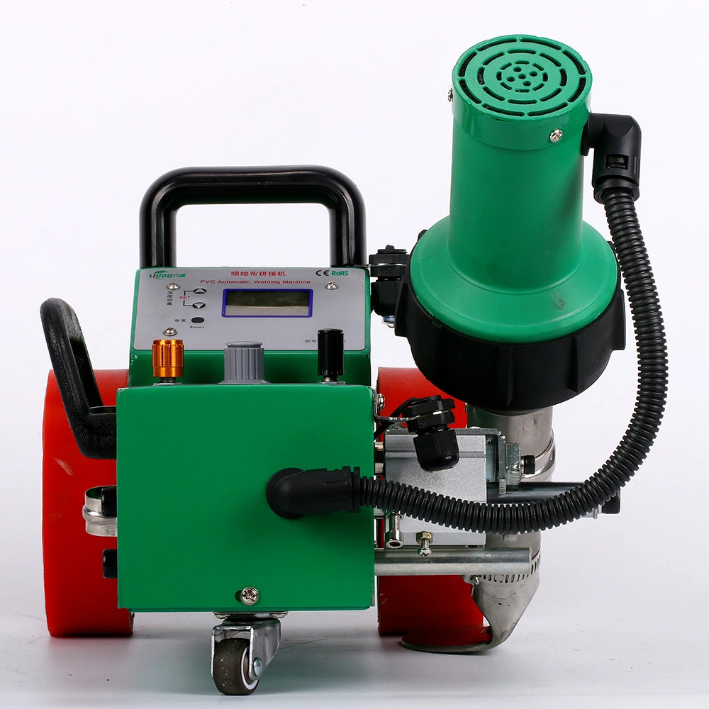 LC3000D Hot air banner welding machine for pvc tent waterproof overlap welding