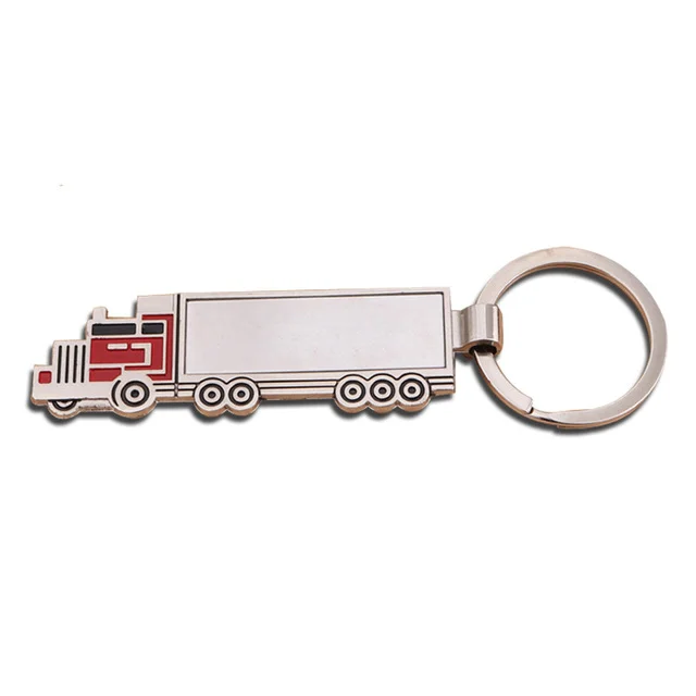 Wholesale Custom Truck Keychain Oem Design Metal Truck Keychain With No Mould Charge