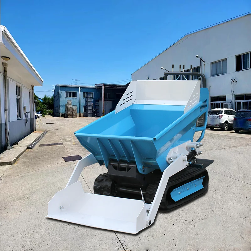 Chinese Manufacturer crawler dumper truck garden farm use auto loader dumper CE certificate mini dumper 0.5- 1 ton