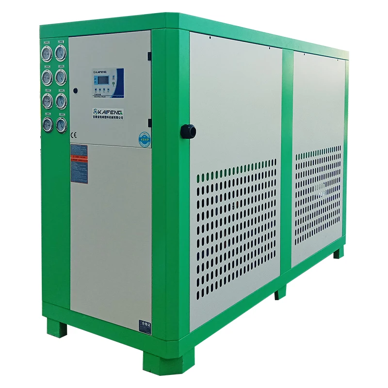 Water-cooled chillers high performance require additional cooling towers