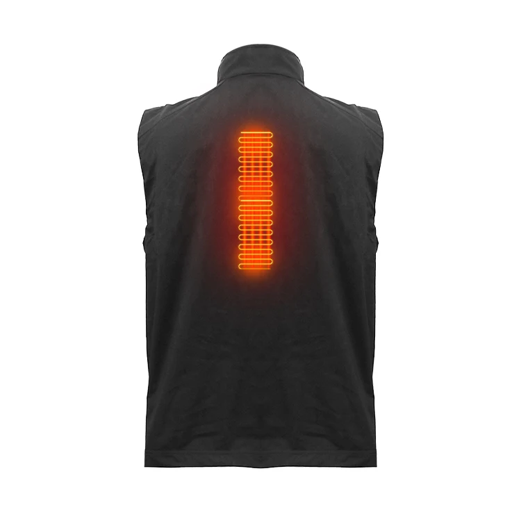 China Factory custom OEM economic Light Weight smart button temperature control battery operated clothing heating