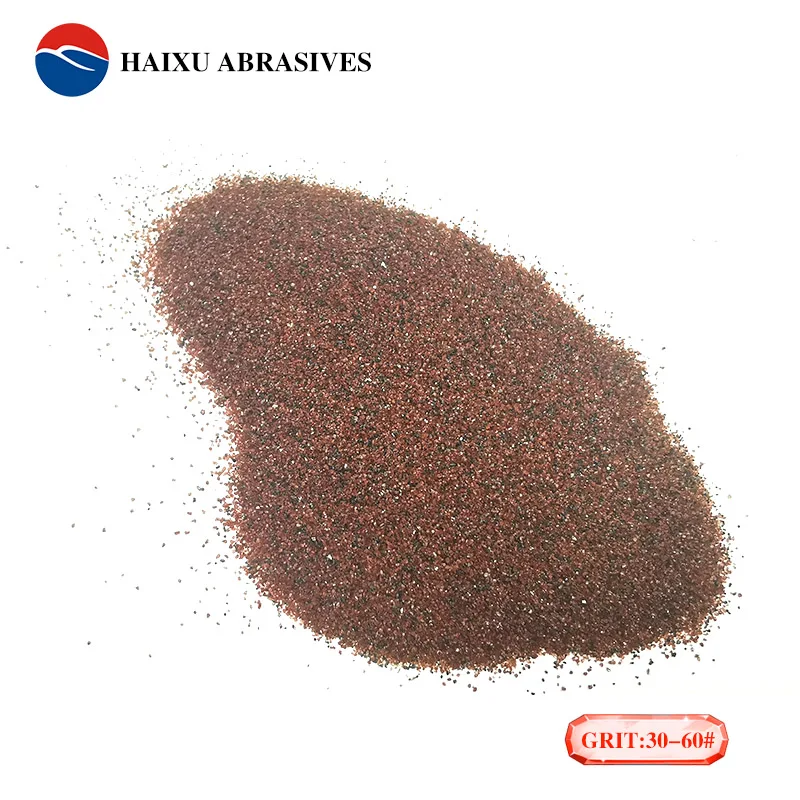 30/60 Mesh garnet high hardness high density abrasive blasting Garnet