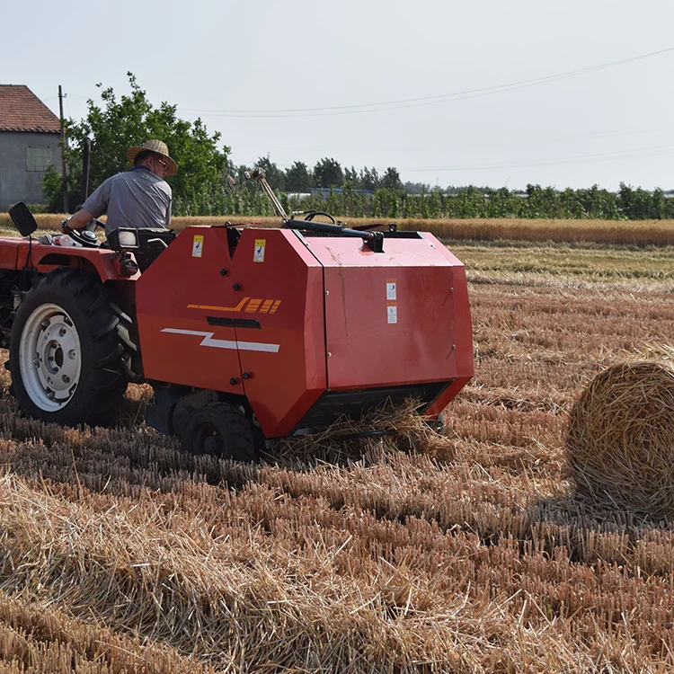 Высокая Эффективность Китай Мини Круглый Сенной пастбище пакетировочный пресс-подборщик машина мини сена пресс-подборщик для продажи
