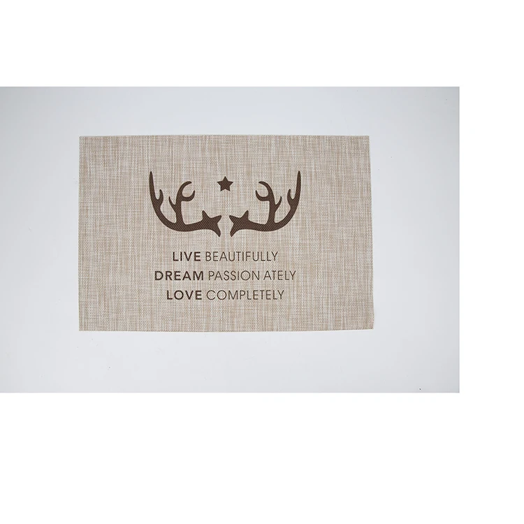 2024 Wholesale Kitchen Place Mat Eco-Friendly Tablemat Placemat Coloring Dining For Kitchen Accessories