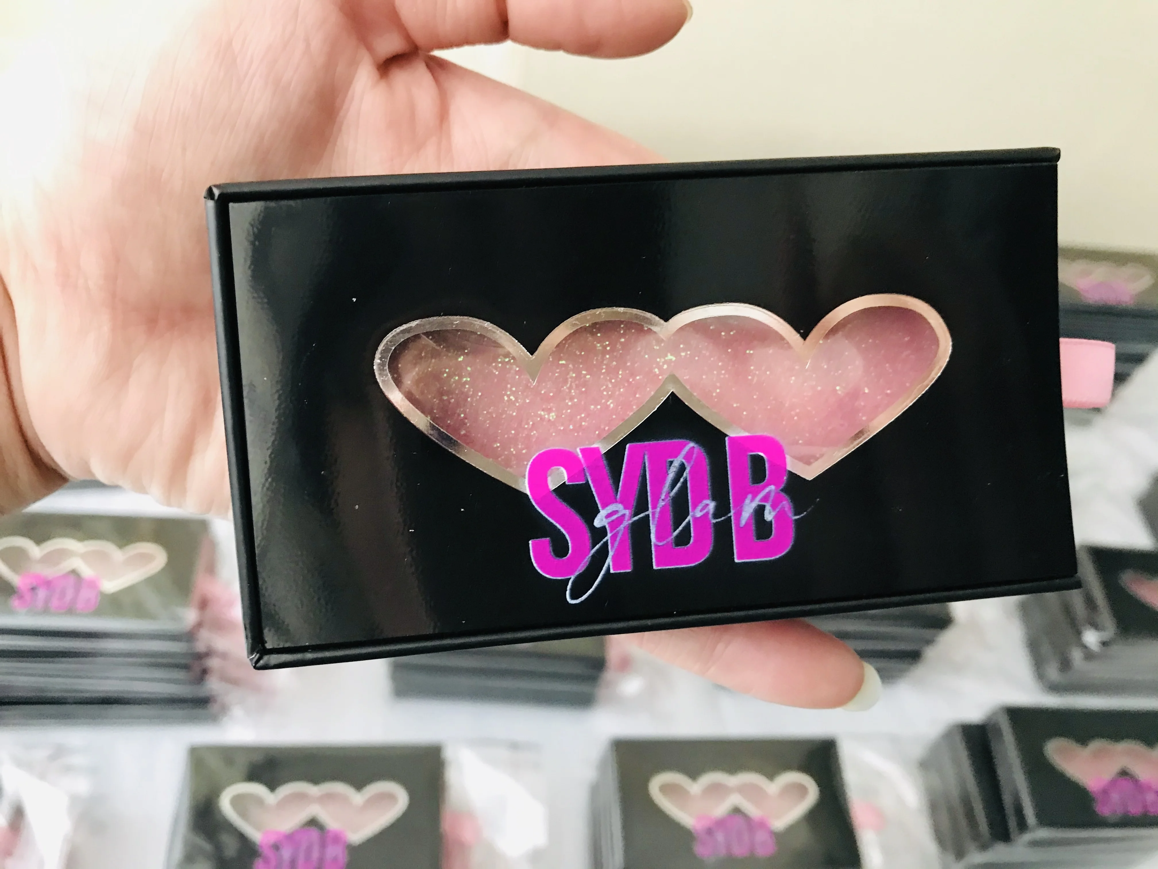  Материал для человеческих волос Nicetime Lashes и частный ярлык/сервис OEM/Упаковка под заказ упаковочная коробка накладных