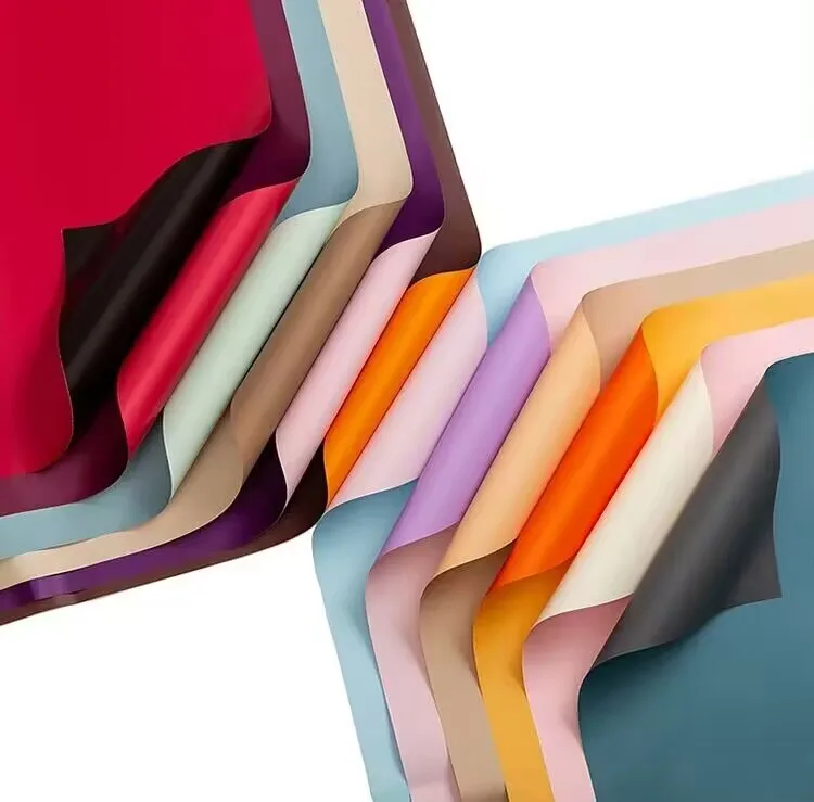 Заводская Прямая поставка букет водонепроницаемая обертка 20 листов/пакет оберточная бумага для цветов лучшего качества