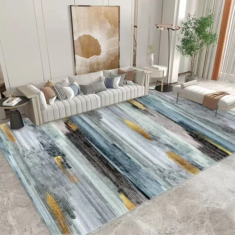 DONGWO Affordable Modern Area Rugs for Living Room, Medium Pile Area Rugs Custom Carpet