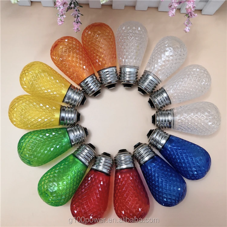 High Quality Shatterproof S14 LED Light Bubs Gold For Patio String Lights