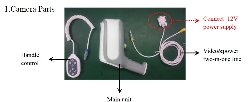 Medical portable handheld digital electronic video camera ccd sony colposcope
