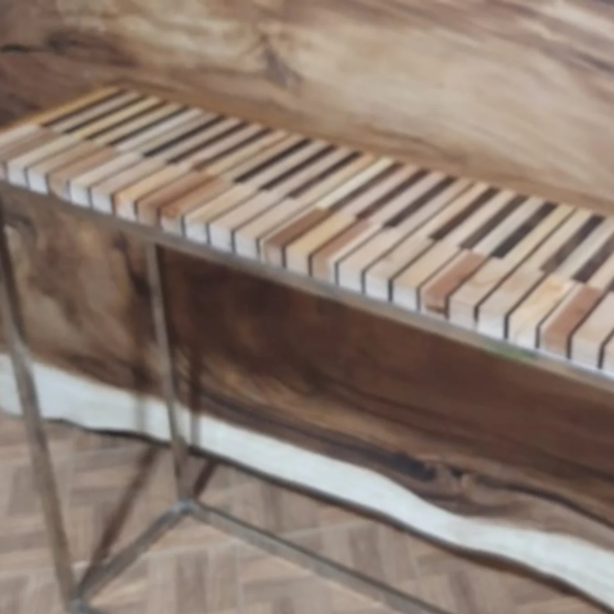 Wooden Table Console Piano Best Quality Furniture Modern Classic From Indonesia