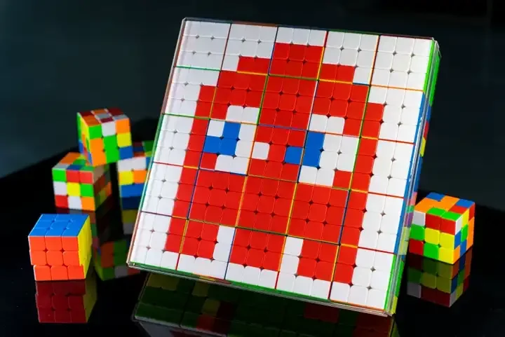 Smooth SpeedCube Stickerless Speed Puzzle Toy rubikings Magic Cube For Kids Multiple Rubike Cubes