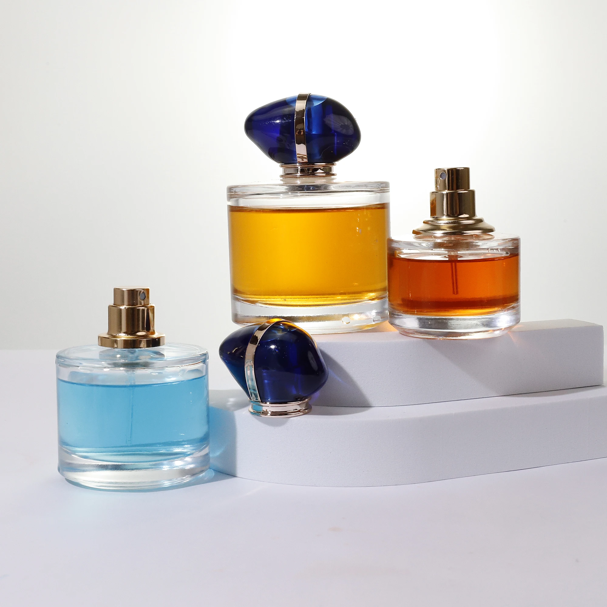 30ml 50ml 100ml Women Brand Perfume  Glass Bottles Custom Logo Perfume Bottle With Packaging