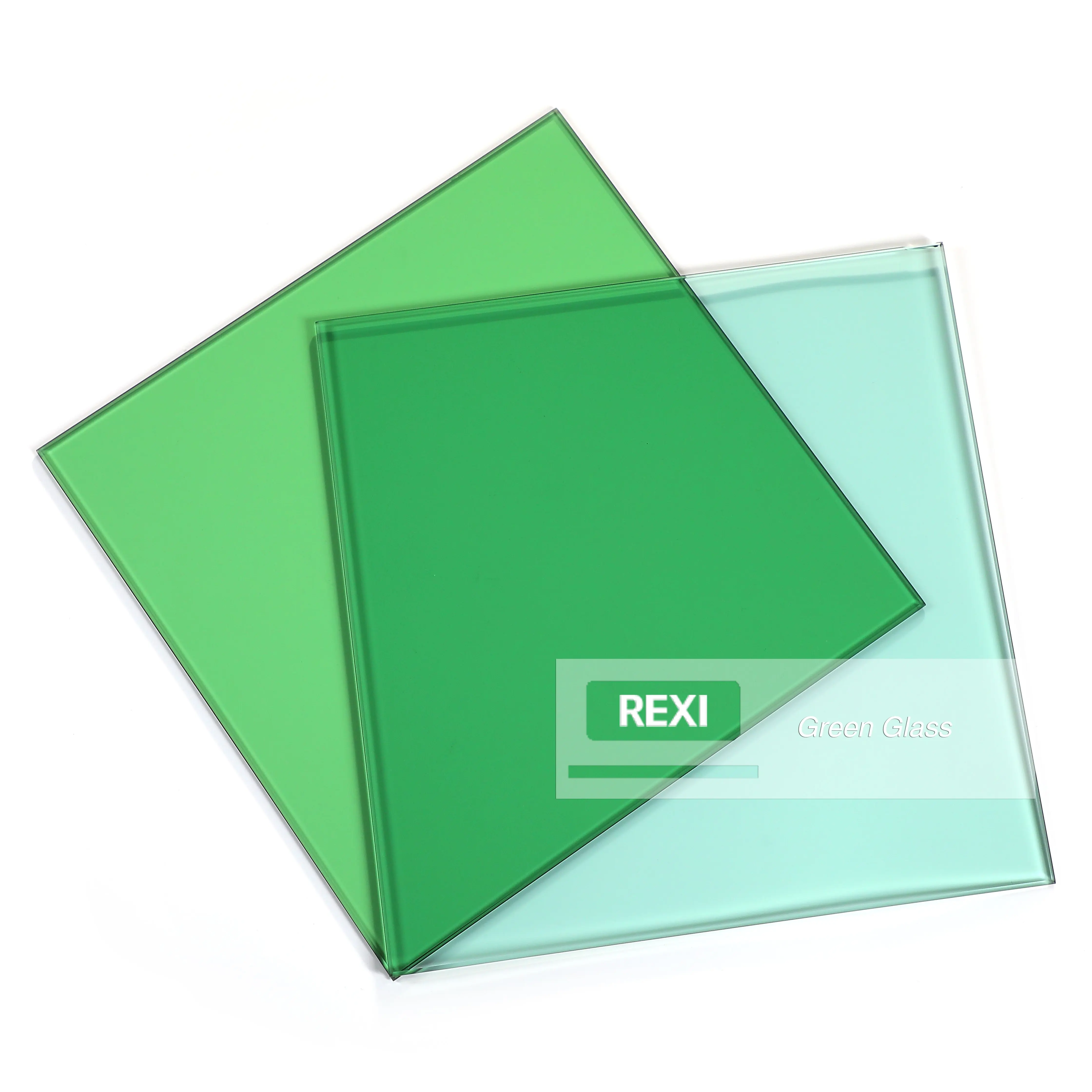 French Dark F Light Green Glass tinted reflective float  green glass price factory supplier manufacturer 4mm 5mm  6mm 8mm 10mm