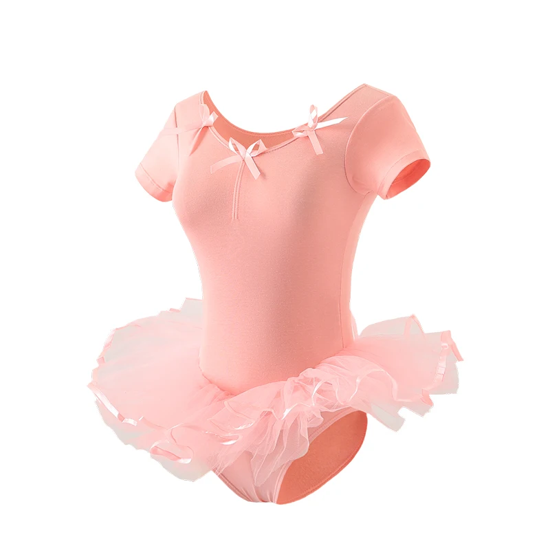 Kids Girls Practise Dancing Skirt Ballet Costume Leotard for Girls Training Stage & Dancerwear Cotton Fabric Children 20 Pcs