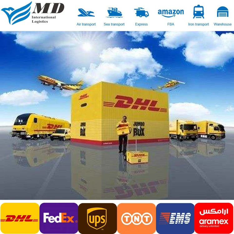 DHL UPS Экспресс-курьерская служба от двери до морская доставка авиаперевозчик