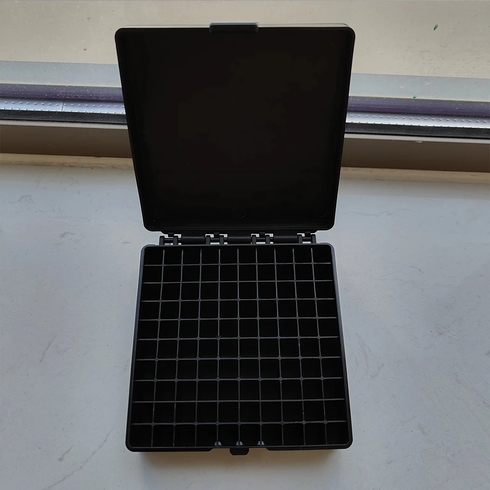 9mm Ammunition Box 50/100 Rounds Ammo Storage Case Hunting Shooting Bullets Holder Cartridge Organizer Container