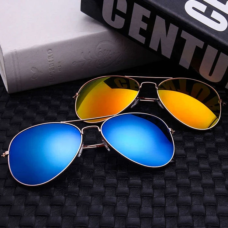 
2021 Men Famous Brands Sunglasses Gold Glasses Polarized Sunglasses 