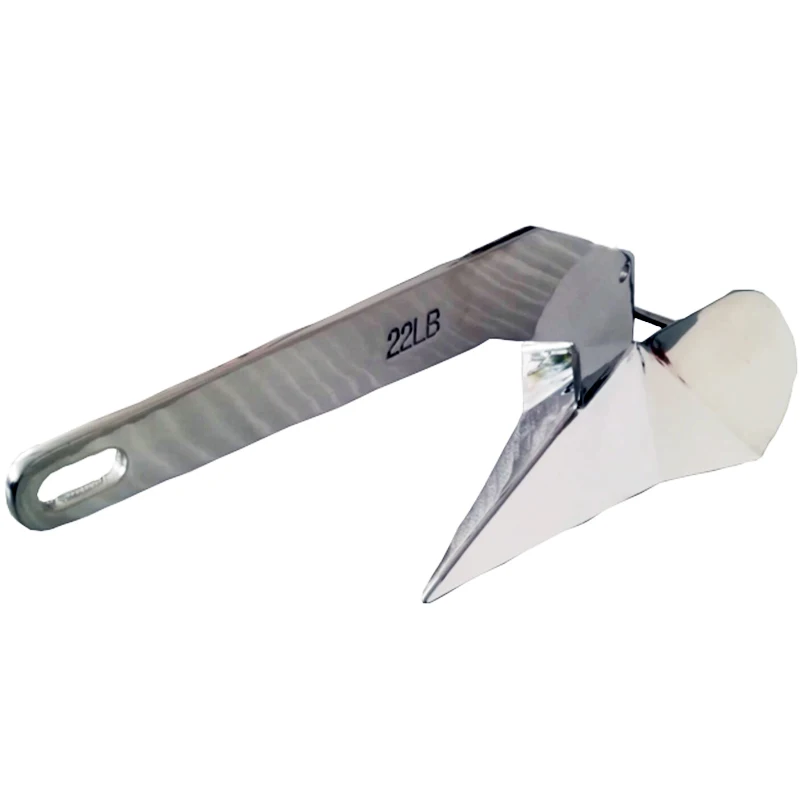 Heavy Duty SS316 Stainless Steel Marine Delta Anchor For Boat anchors
