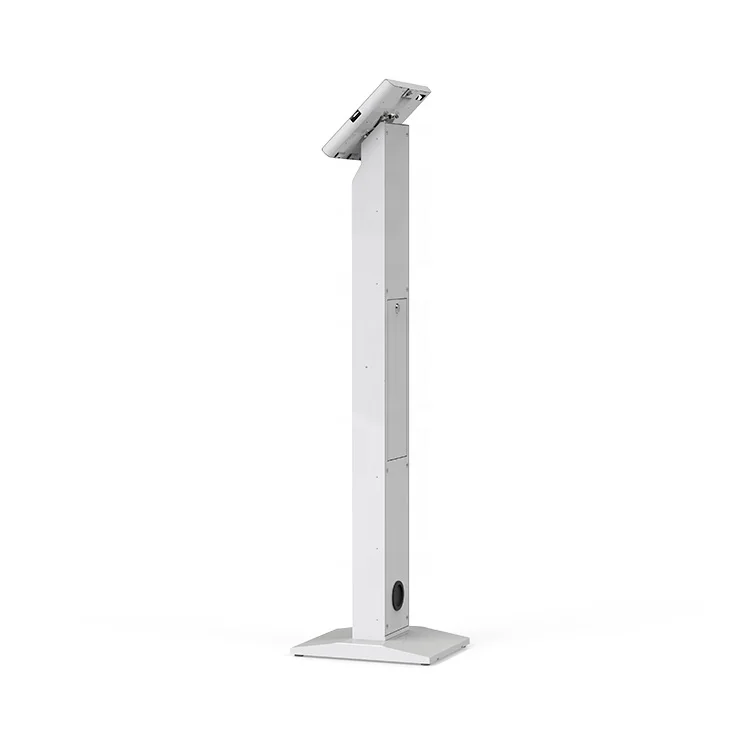 Exhibition Security Free standing Kiosk Display Stand Floor Tablet stand for iPad
