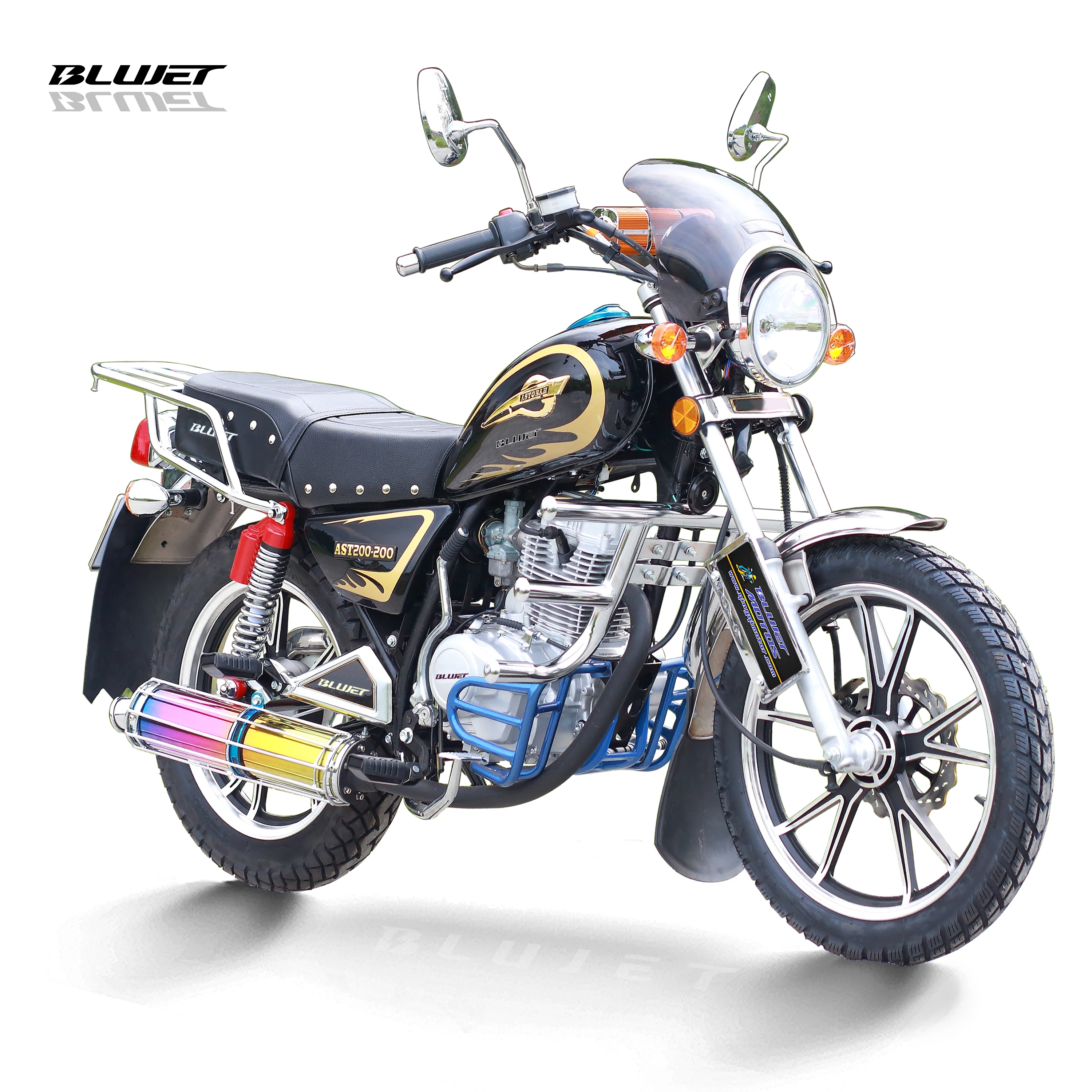 GN150 Alien New 150cc street motorcycle push rod CG150 engine digital meter disc brake for Latin America market