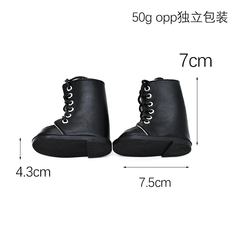 7.5 cm Good handcraft 18 inch America girl doll  reborn doll shoes shoes boots for 18 inch dolls