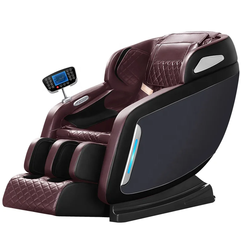 Leercon Best OEM Full Body 3d Zero Gravity Shiatsu S L Track Wellness Foot Roller Reclining Heating Massage Chair 4D