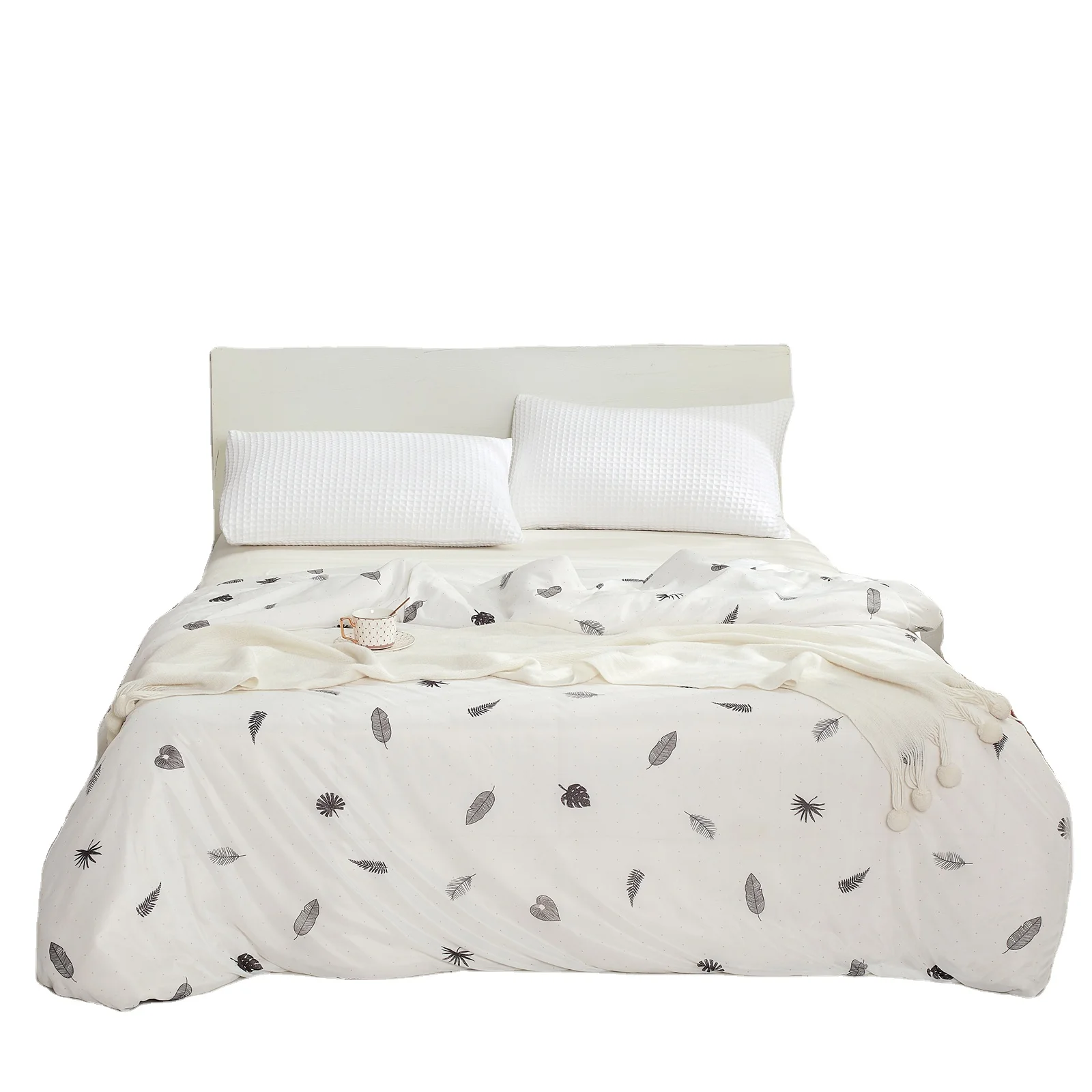 100% Polyester  cooling  summer quilt  Printing microfiber comforter bedding sets