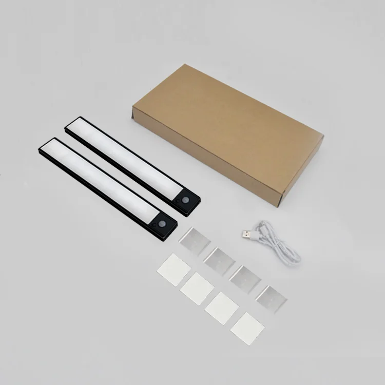 Wardrobe Hand scan cabinet led motion sensor night light usb rechargeable  for living room motion sensor led light